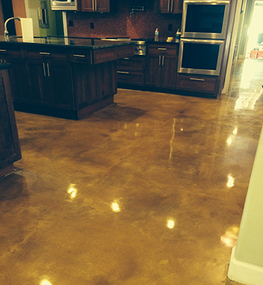 STAINED CONCRETE